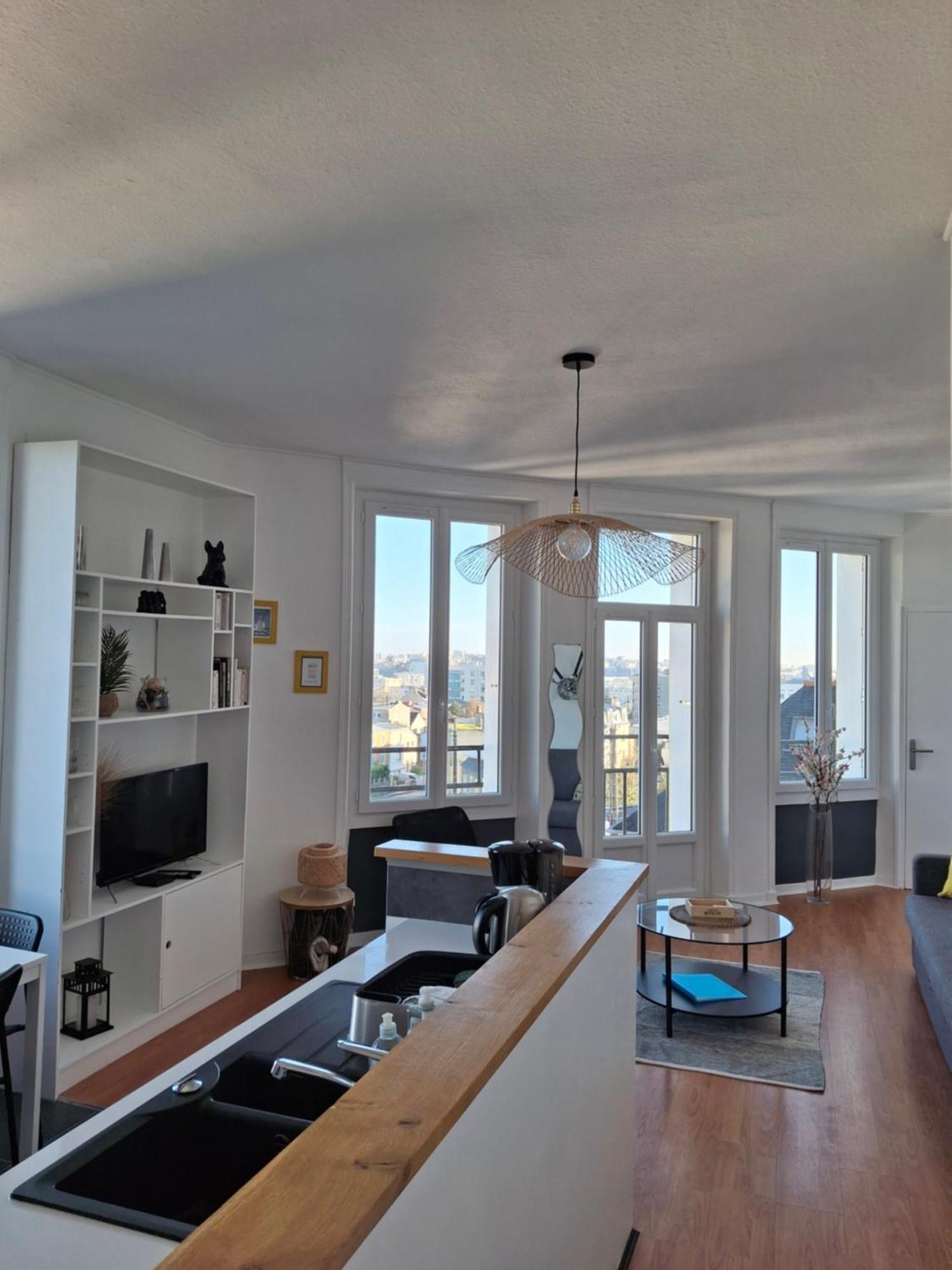 Appartement Lumineux Dans Les Hauts De Recouvrance Brest Extérieur photo